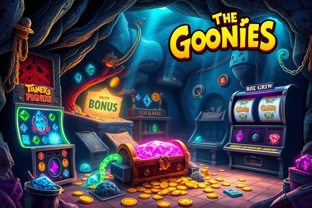 Bonusspiele und Freispiele im Slot The Goonies