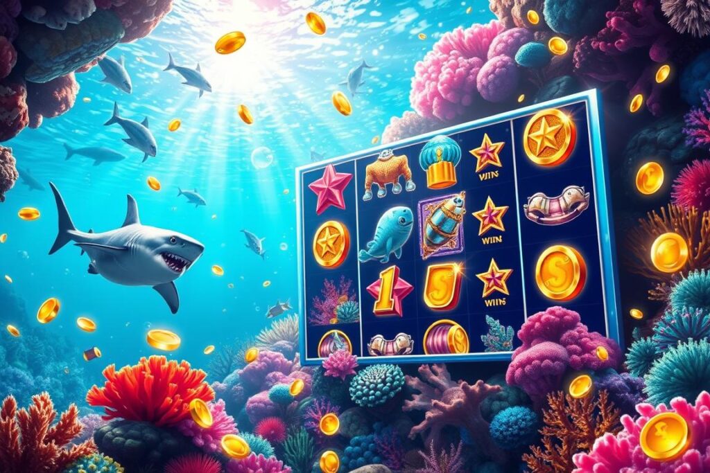 Slot-Gewinne Razor Shark